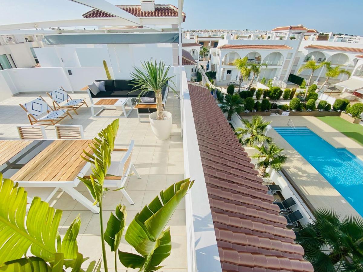 Fortuna Penthouse With Roof Terrace, Ac And Pool Rojales Kültér fotó